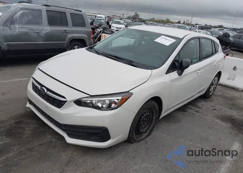 2023 Subaru Impreza из США, поврежденный, VIN 4S3GTAB60P3700817